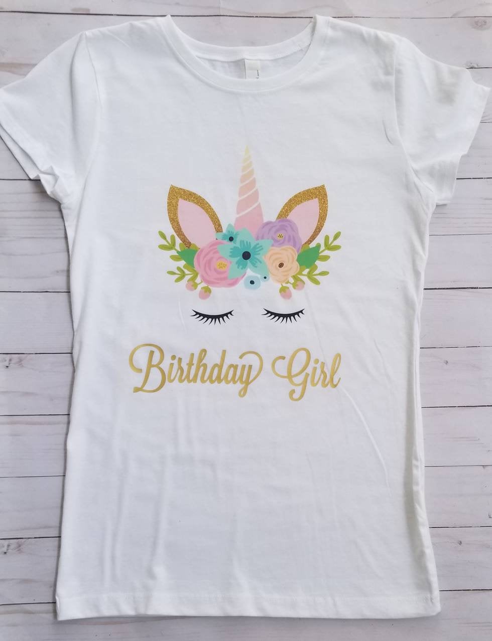 Unicorn Birthday Shirt